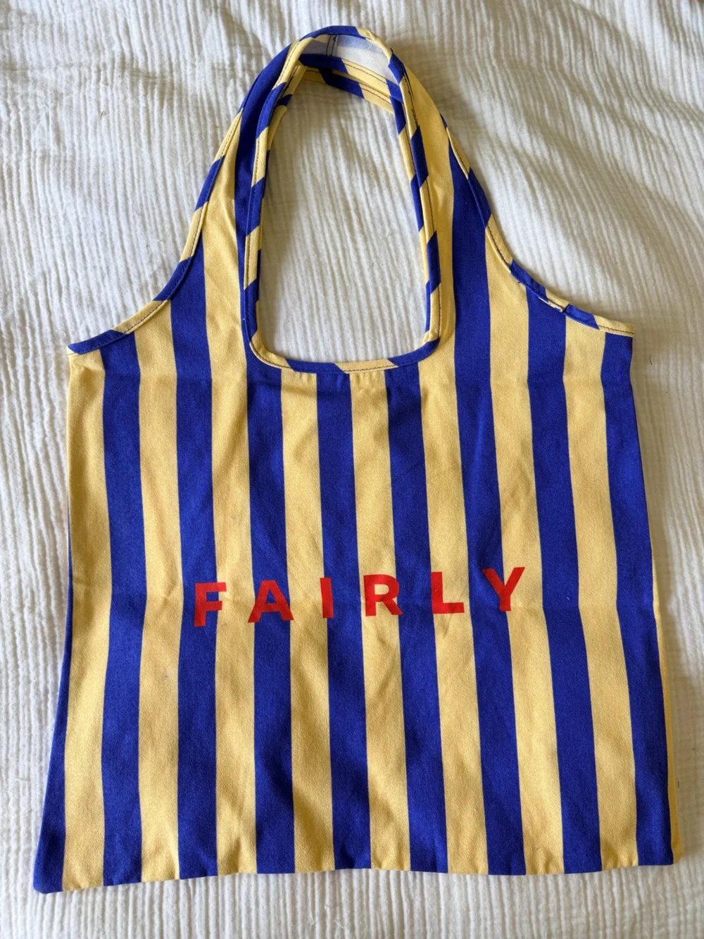 Jimmy Fairly Striped Tote Bag